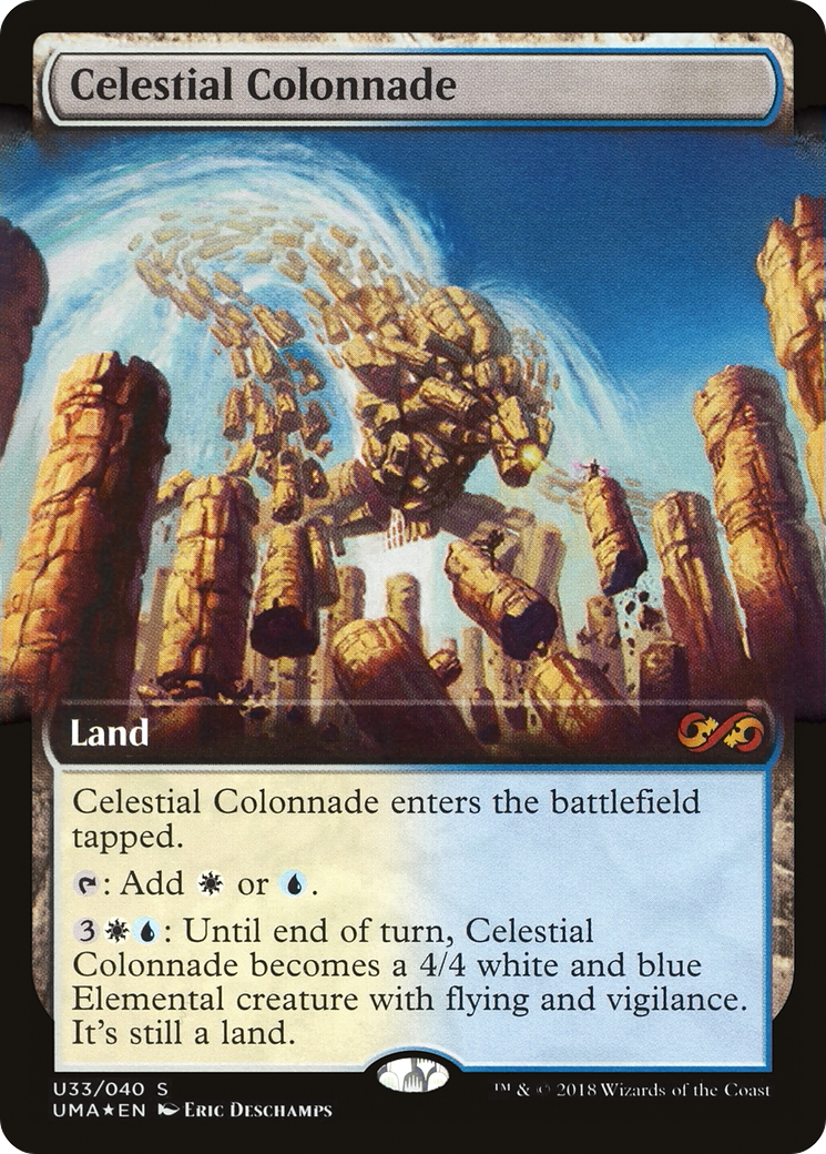 Celestial Colonnade (Extended Art) (U33) Foil - Ultimate Box Topper