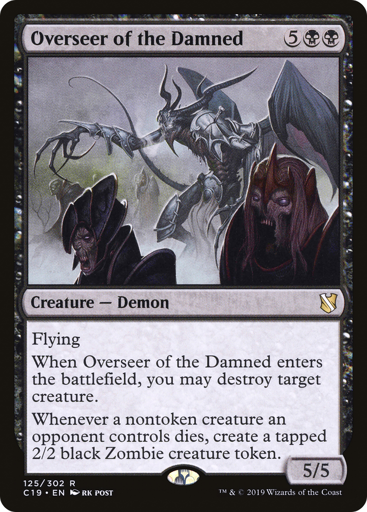 Overseer of the Damned (125) - Commander 2019