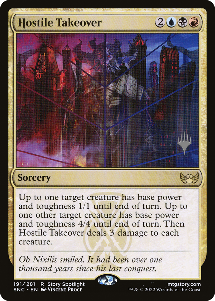 Hostile Takeover (191p) - Streets of New Capenna Promos