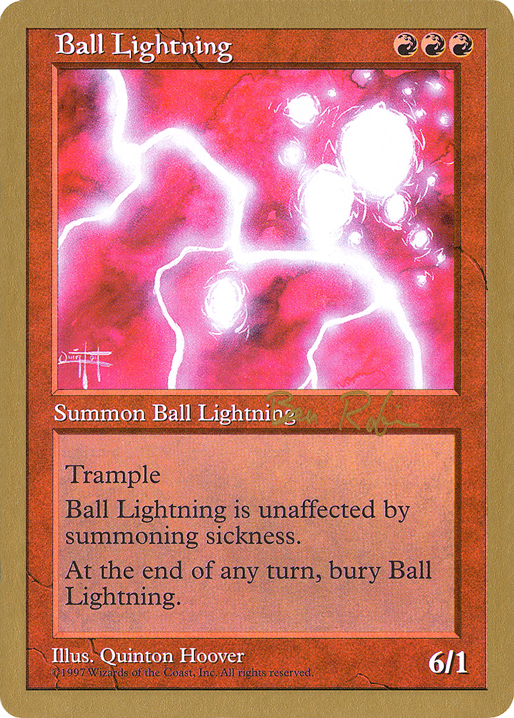 Ball Lightning (Retro) (br210) - World Championship Decks 1998