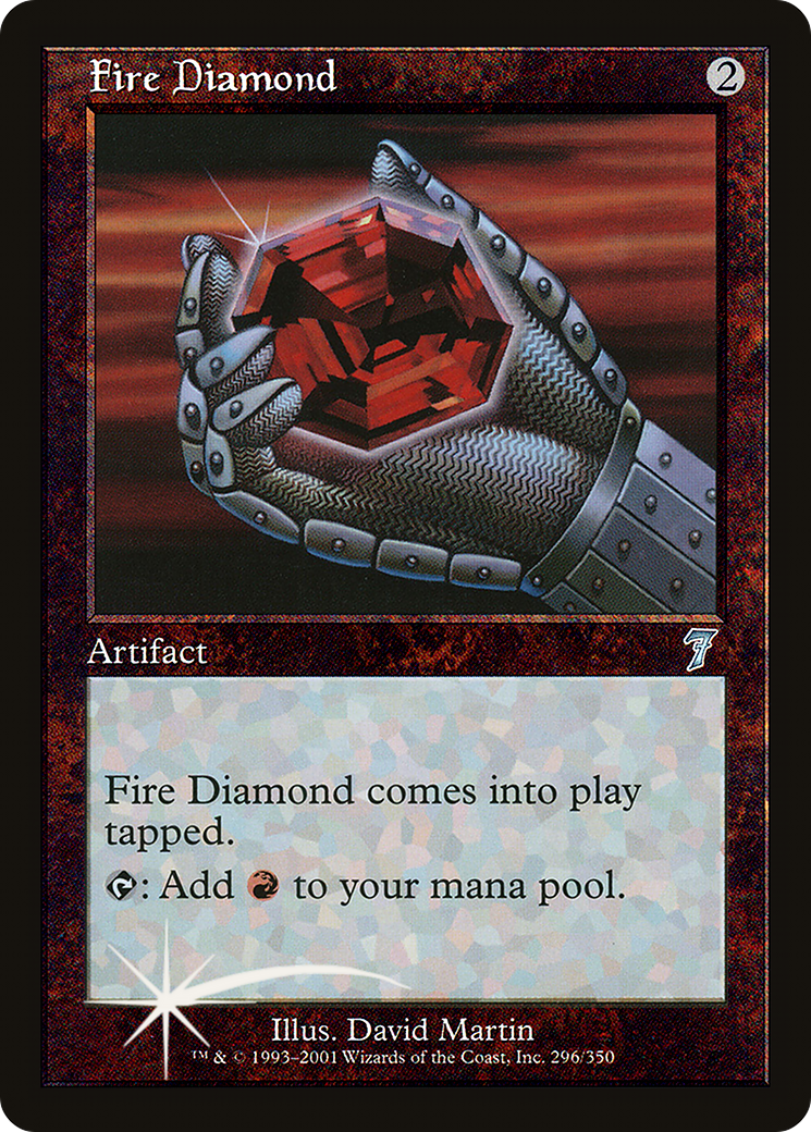 Fire Diamond (296) - Seventh Edition