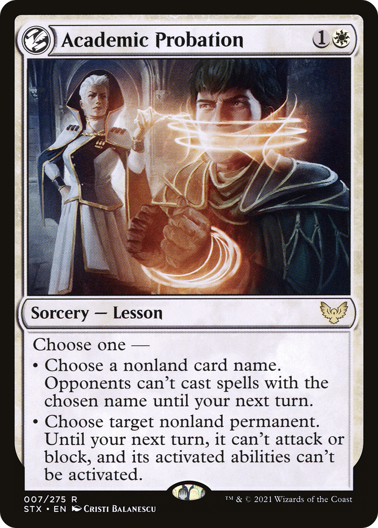 Academic Probation (007) - Strixhaven: School of Mages