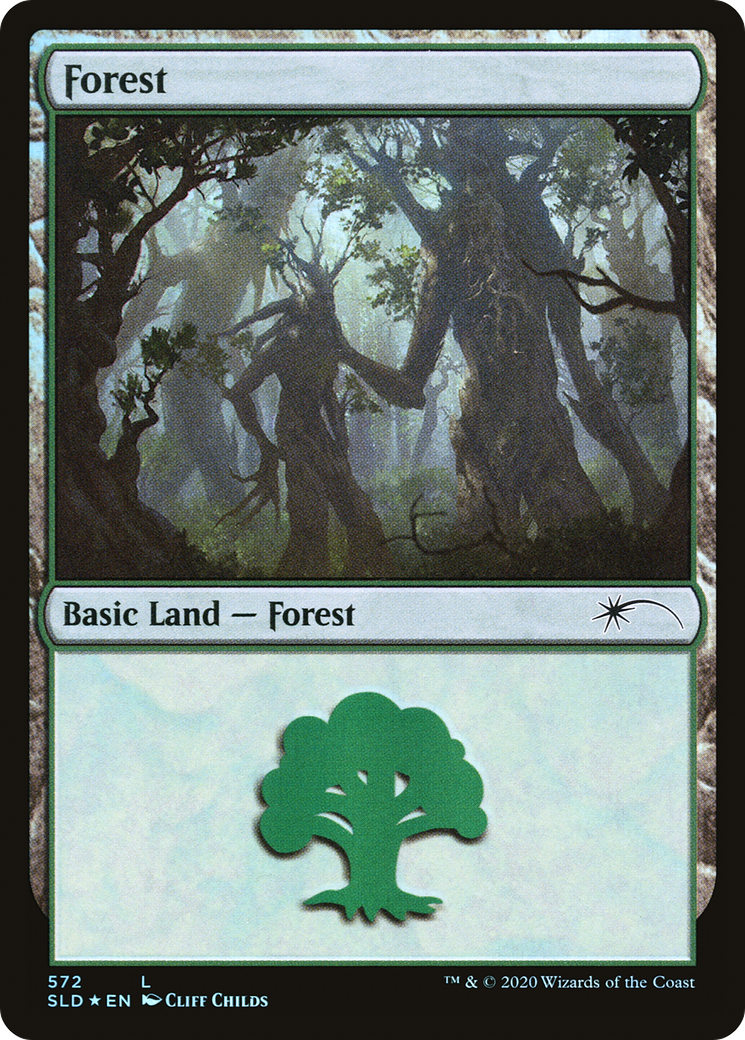 Forest (572) Foil - Secret Lair Drop