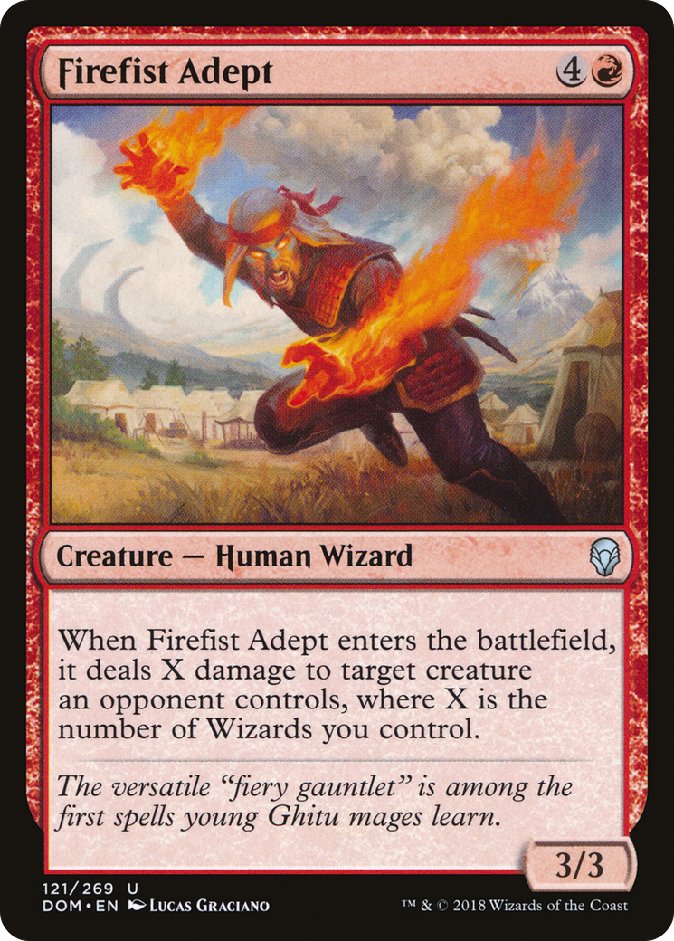 Firefist Adept (121) - Dominaria