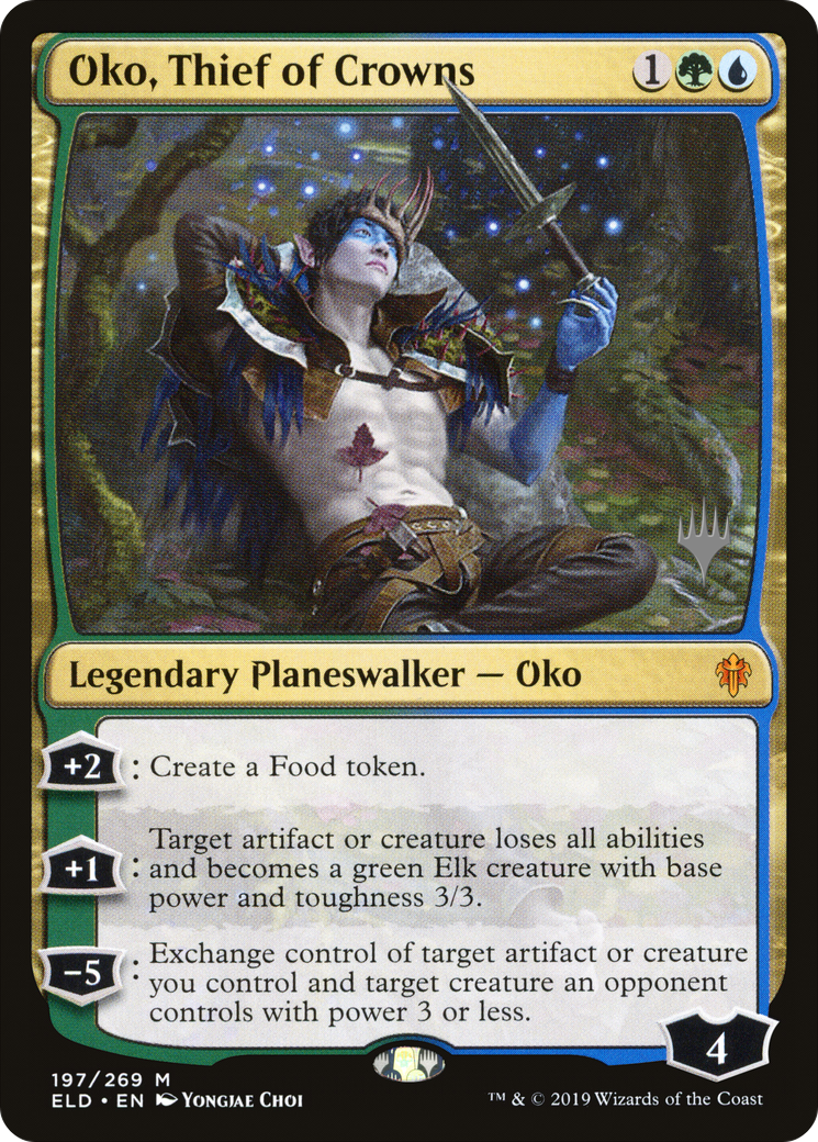Oko, Thief of Crowns (197) - Throne of Eldraine Promos