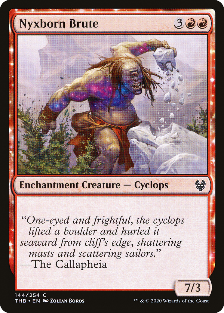 Nyxborn Brute (144) Foil - Theros Beyond Death
