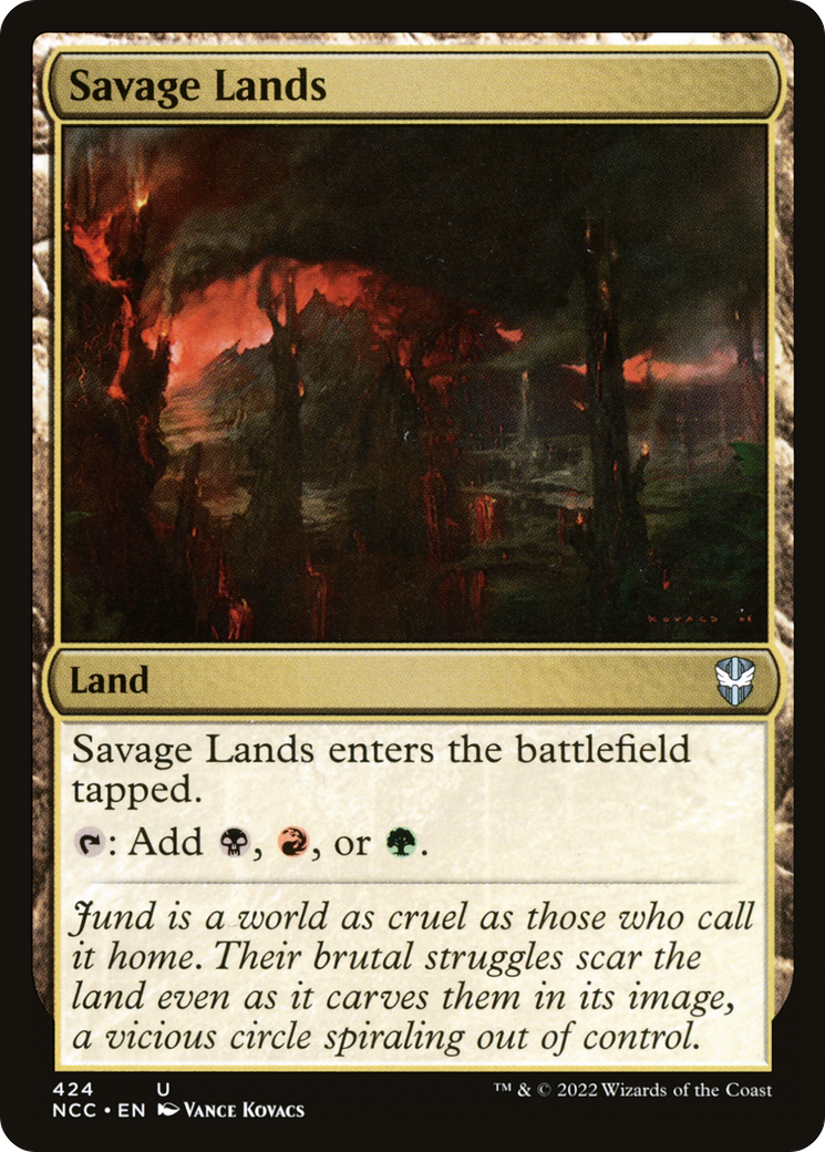 Savage Lands (424) - New Capenna Commander