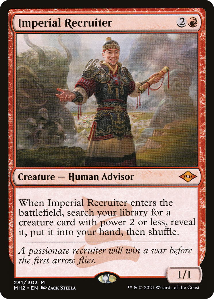 Imperial Recruiter (281) Foil - Modern Horizons 2