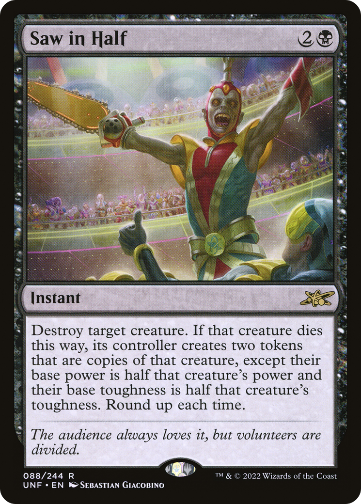 Saw in Half (088) - Unfinity