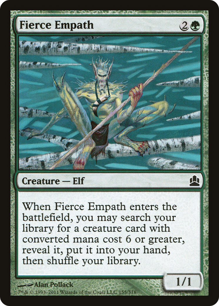 Fierce Empath (155) - Commander 2011