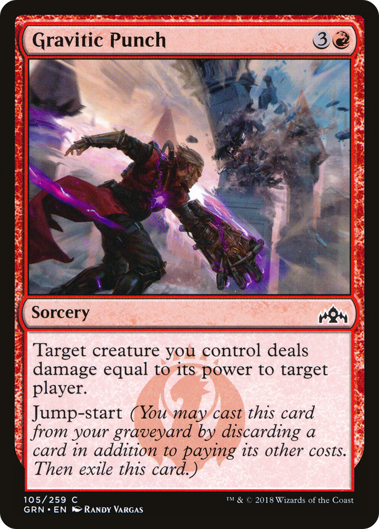 Gravitic Punch (105) Foil - Guilds of Ravnica