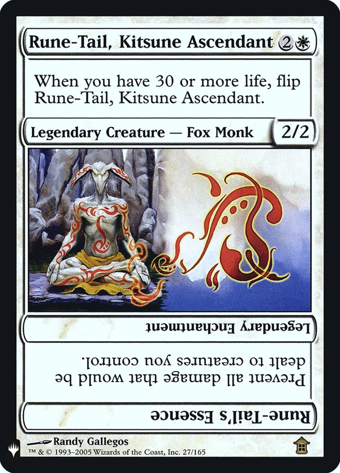 Rune-Tail, Kitsune Ascendant (027) - The List