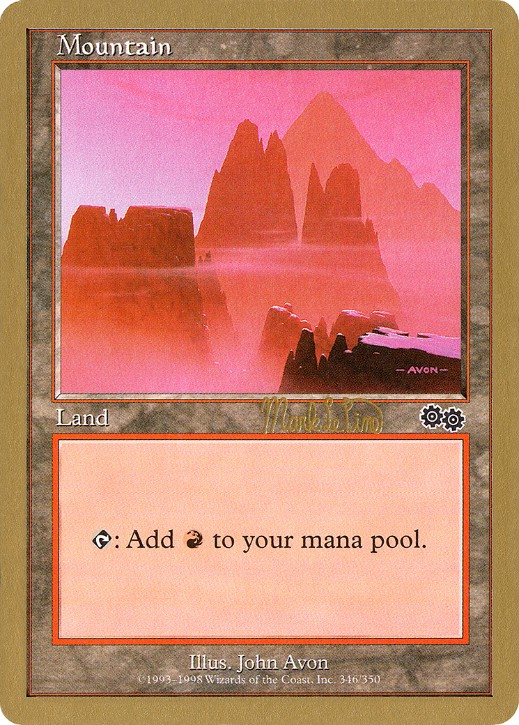 Mountain (346) - 1999 Mark Le Pine (USG) (Retro) - World Championship Decks 1999
