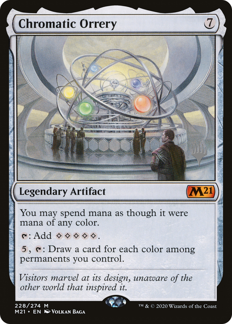 Chromatic Orrery (228) - Core Set 2021 Promos