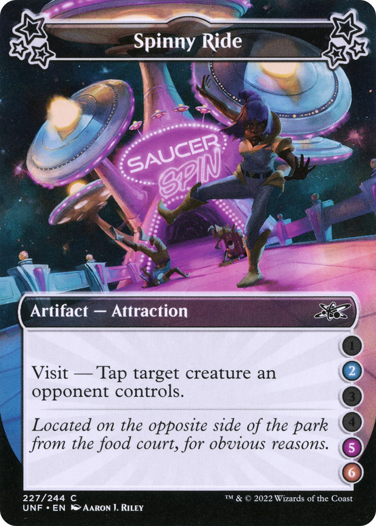 Spinny Ride (2-5-6) (227) Foil - Unfinity
