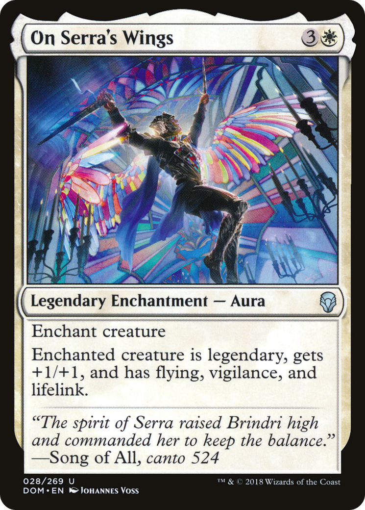 On Serra's Wings (028) - Dominaria