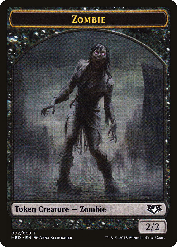 Zombie Token (002) - Mythic Edition Tokens