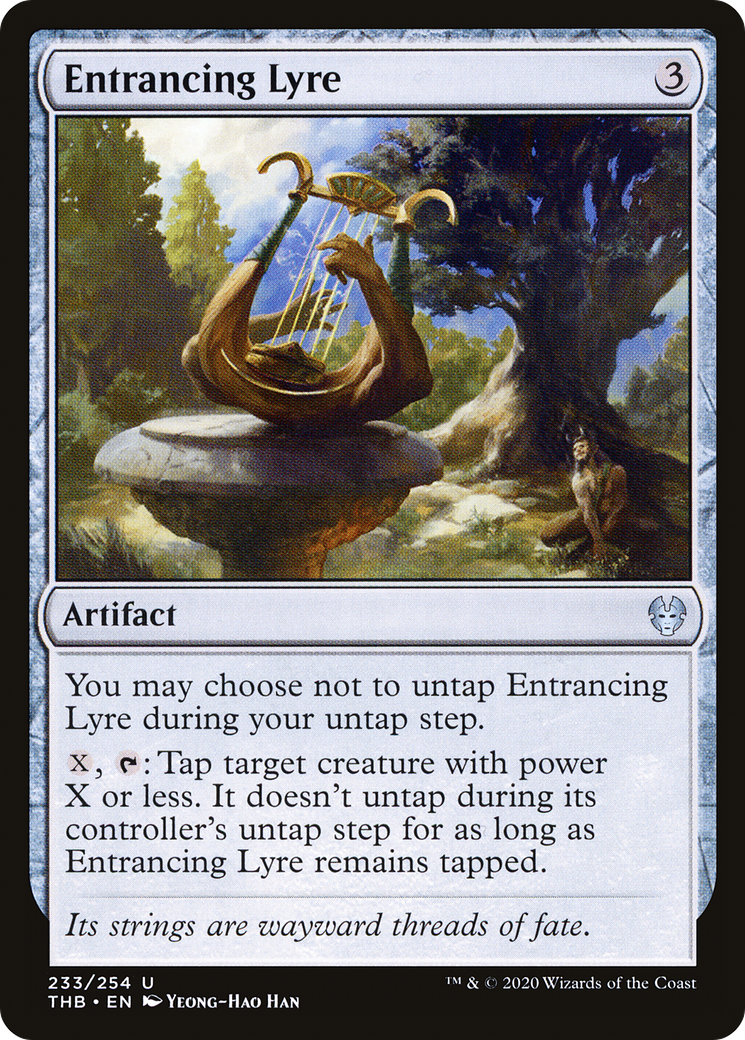 Entrancing Lyre (233) Foil - Theros Beyond Death