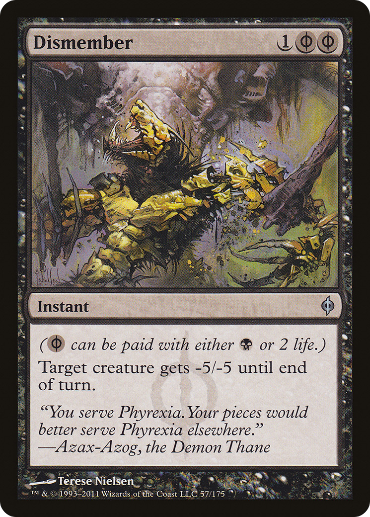 Dismember (057) Foil - New Phyrexia