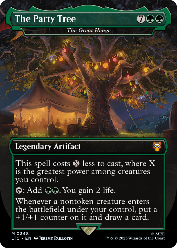 The Party Tree – The Great Henge (348) Foil - Tales of Middle-earth Commander