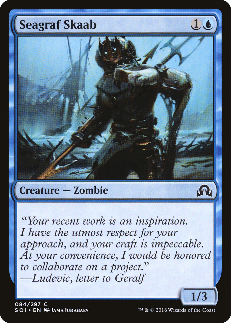 Seagraf Skaab (084) Foil - Shadows over Innistrad