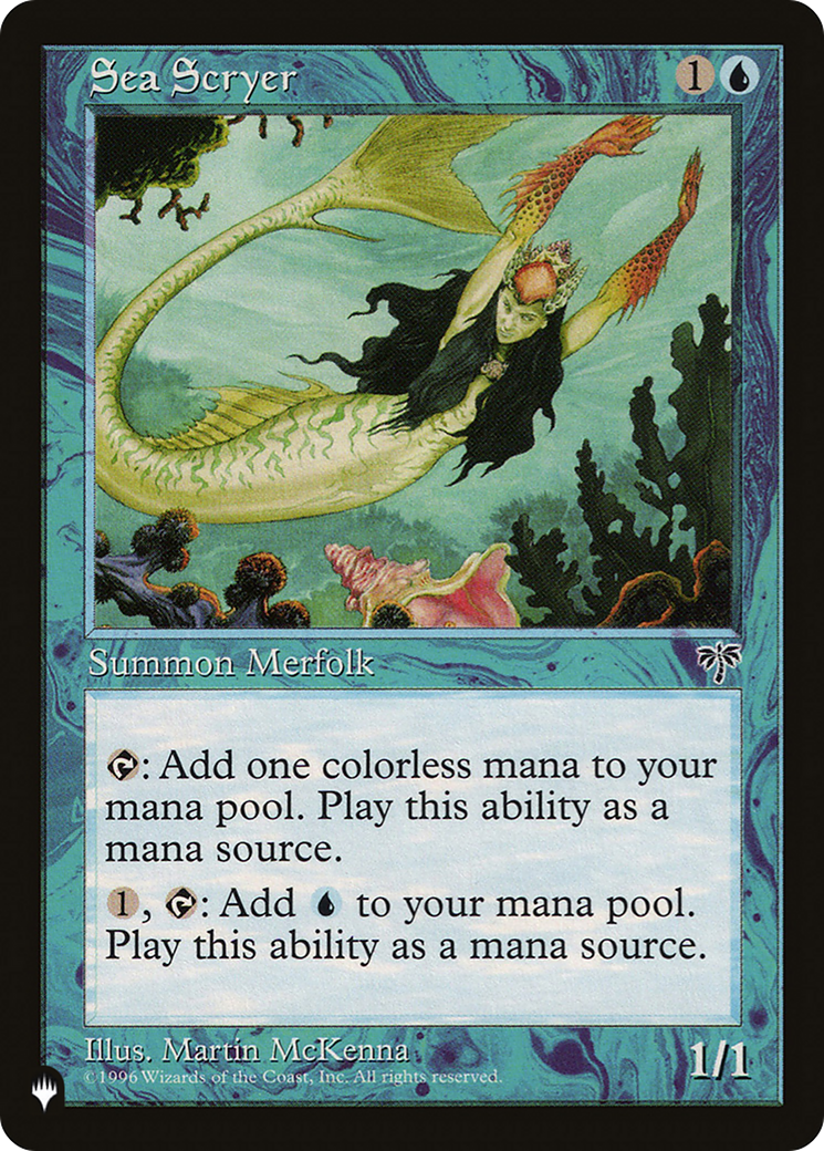 Sea Scryer (Retro) (MIR-90) - The List