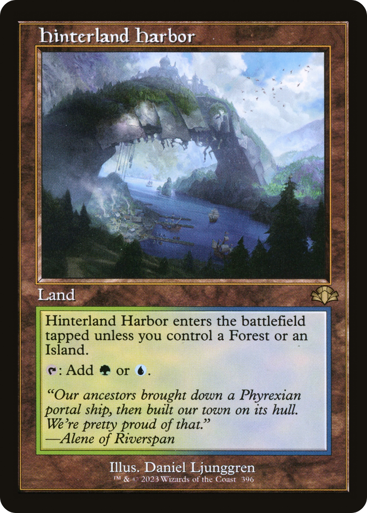 Hinterland Harbor (Retro) (396) - Dominaria Remastered