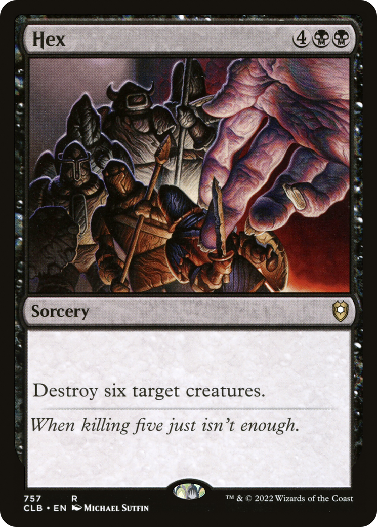 Hex (757) - Commander Legends: Battle for Baldur's Gate