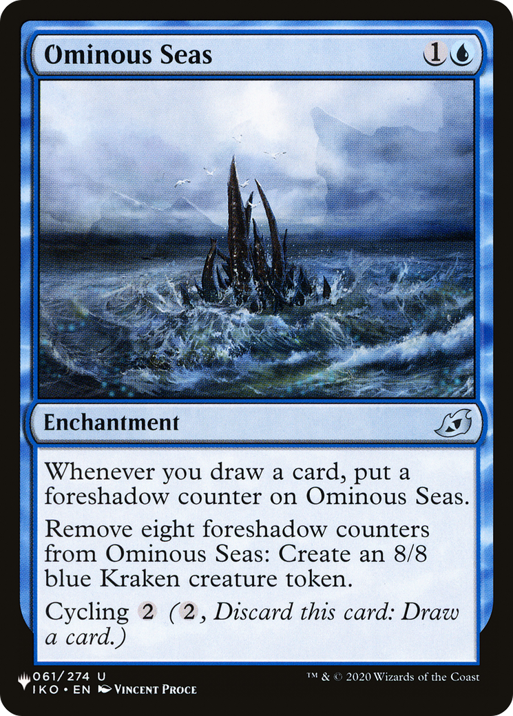 Ominous Seas (IKO-61) - The List