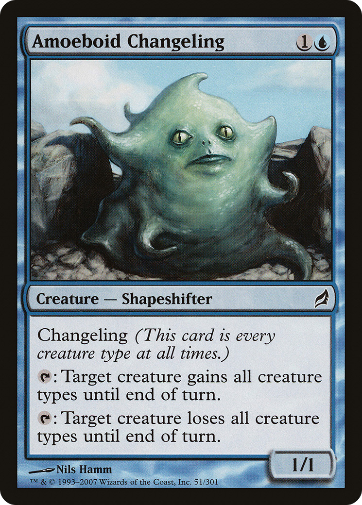 Amoeboid Changeling (051) - Lorwyn