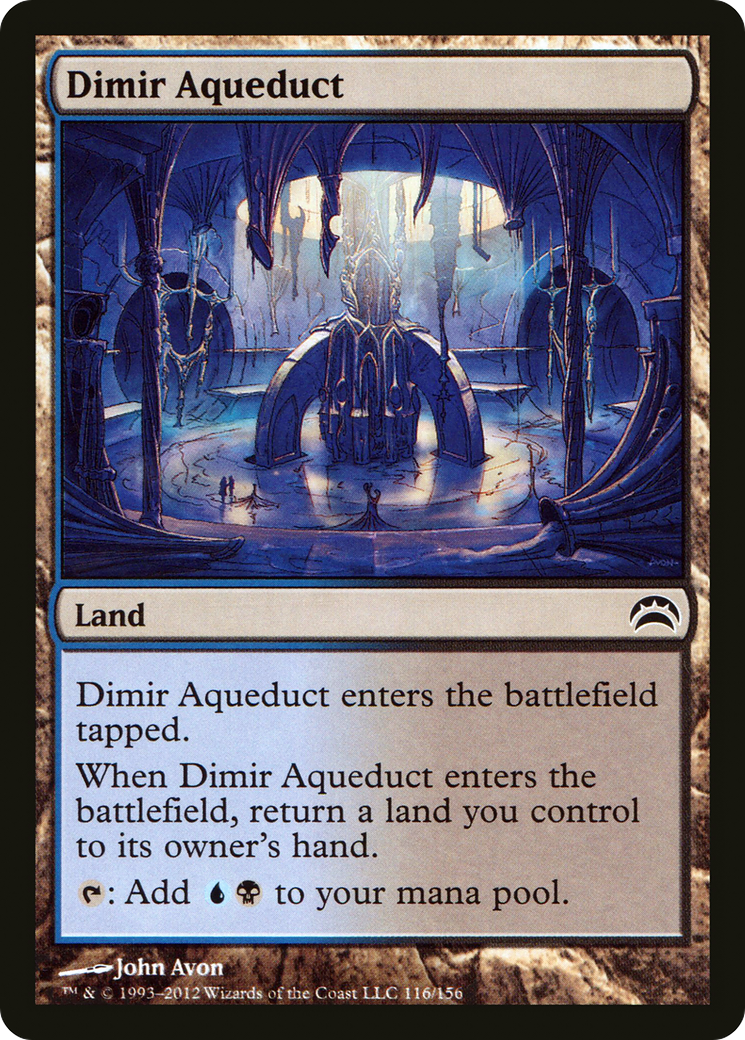 Dimir Aqueduct (116) Foil - Planechase 2012