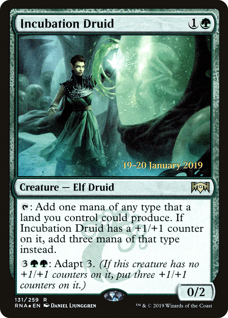Incubation Druid (131s) Foil - Ravnica Allegiance Promos