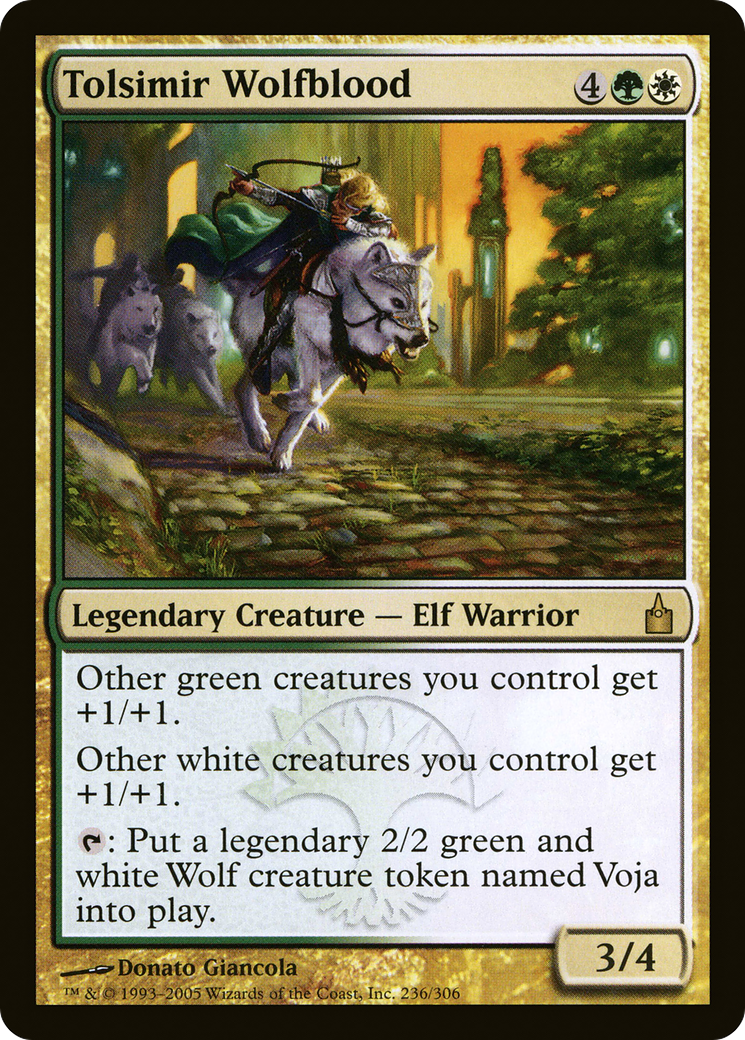 Tolsimir Wolfblood (236) - Ravnica: City of Guilds