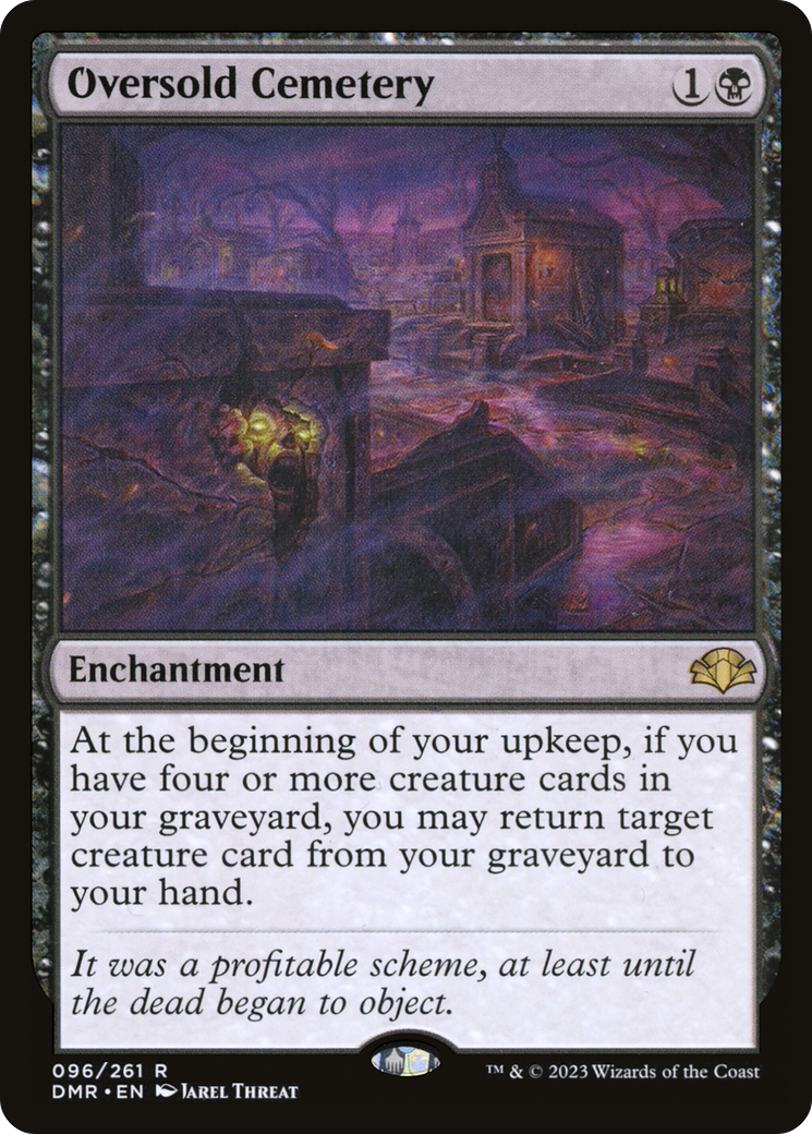 Oversold Cemetery (096) - Dominaria Remastered