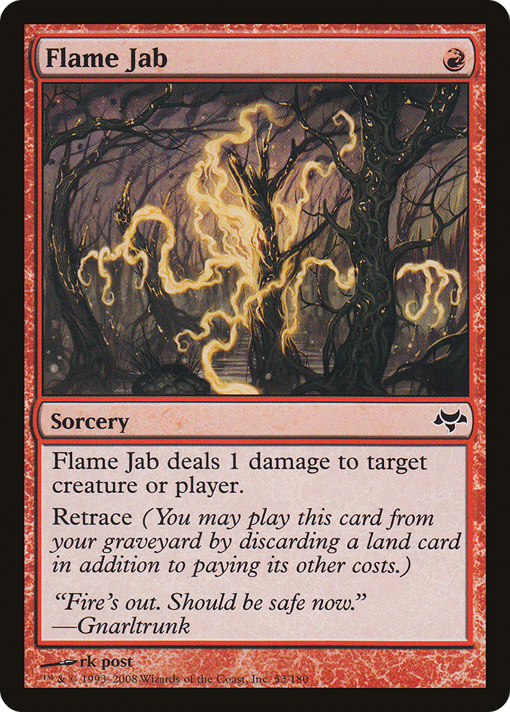 Flame Jab (053) Foil - Eventide