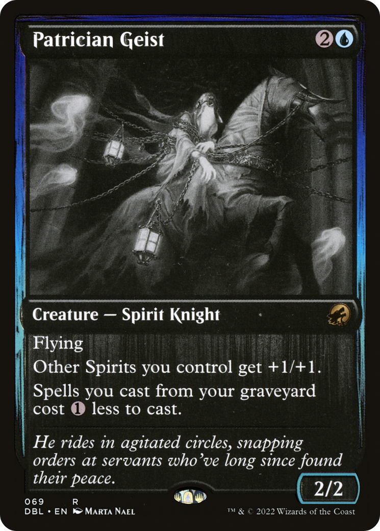 Patrician Geist (069) Foil - Innistrad: Double Feature