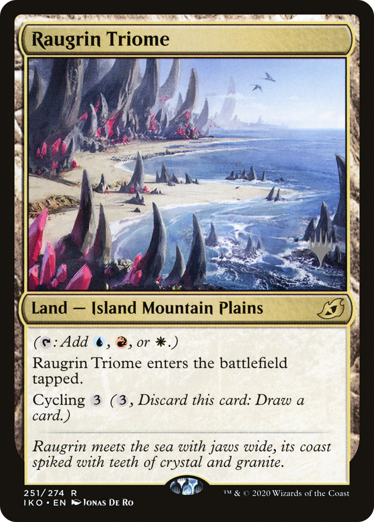 Raugrin Triome (251) - Ikoria: Lair of Behemoths Promos