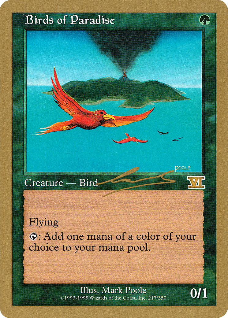 Birds of Paradise (Retro) (nl217) - World Championship Decks 2000