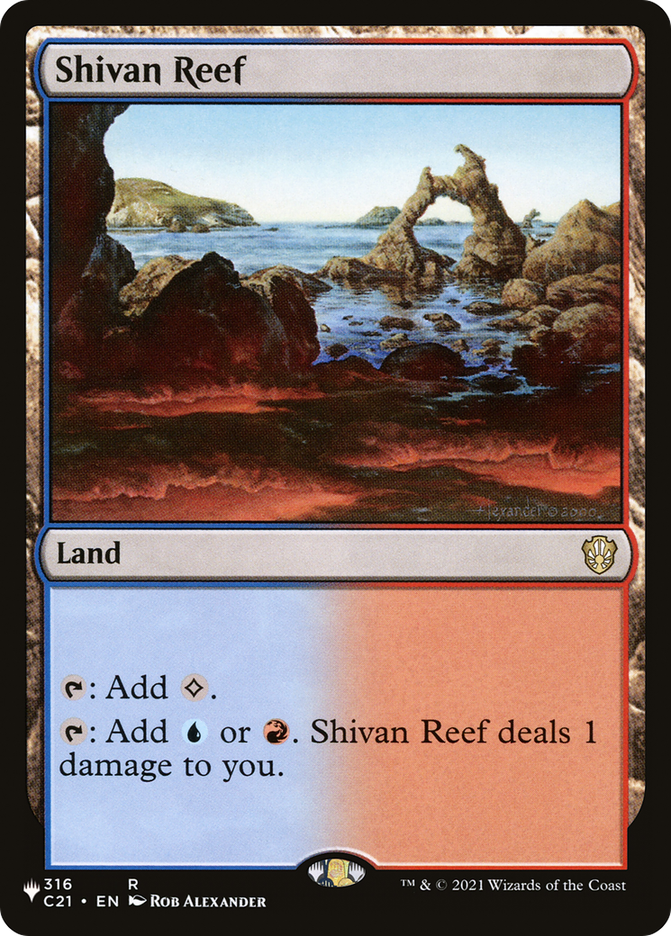 Shivan Reef (C21-316) - The List
