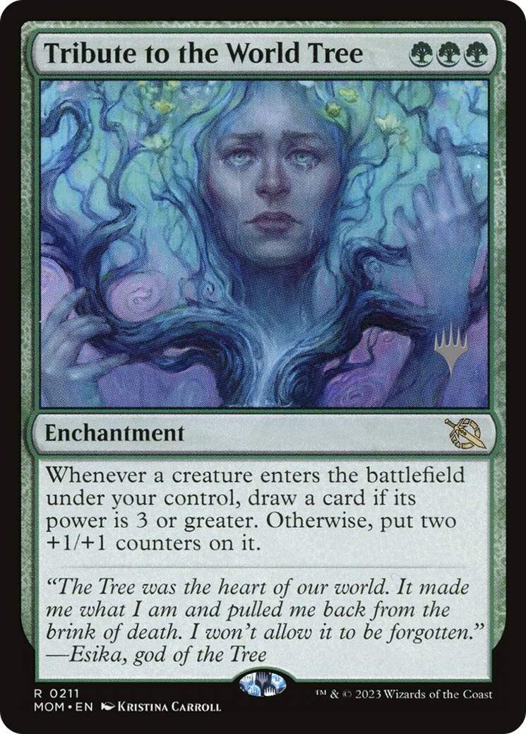 Tribute to the World Tree (211p) - March of the Machine Promos
