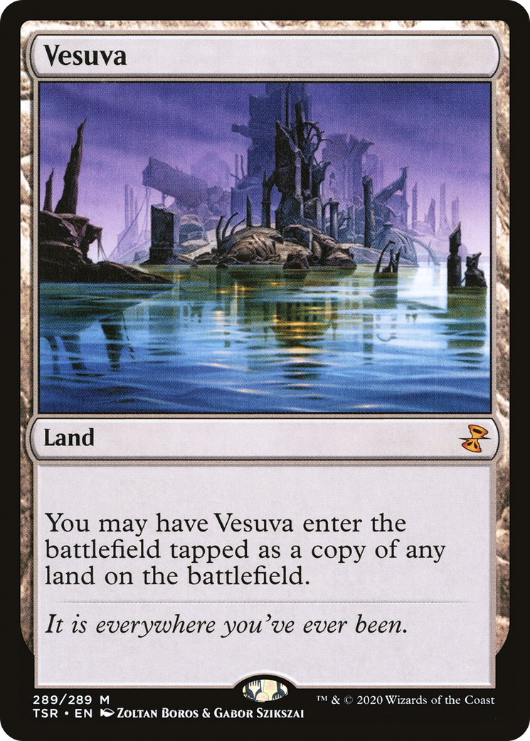 Vesuva (289) Foil - Time Spiral Remastered