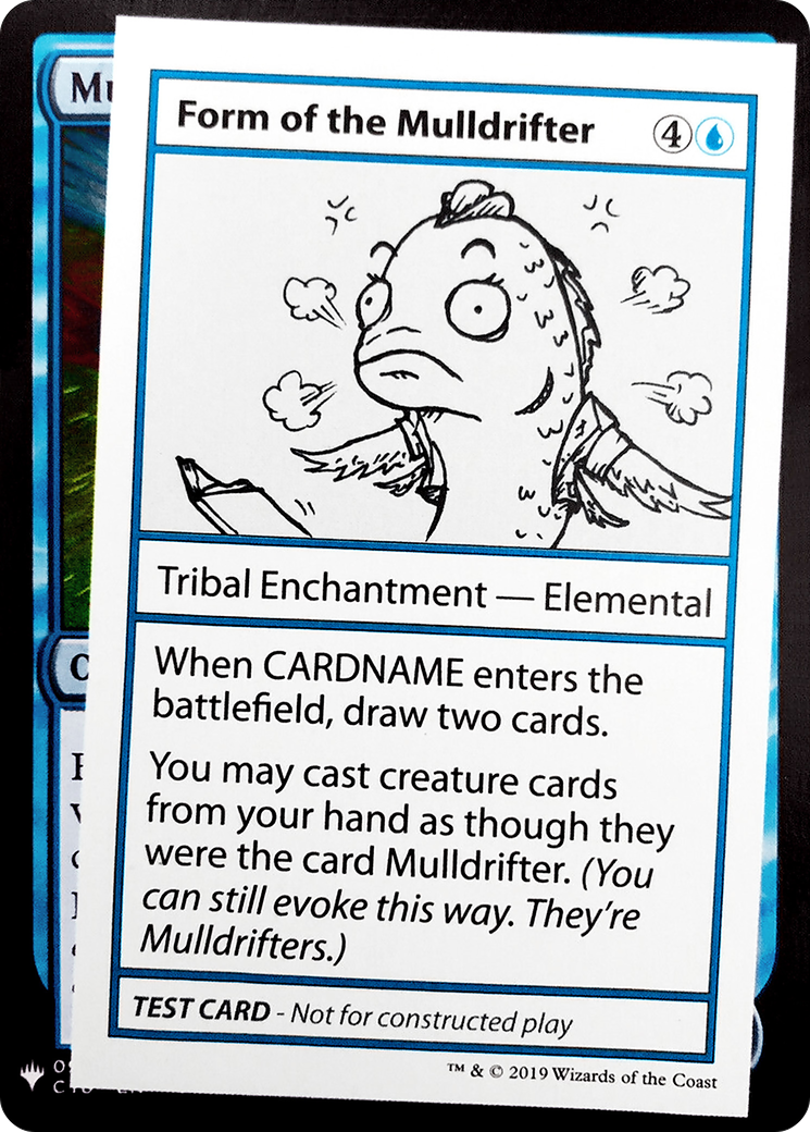 Form of the Mulldrifter (022) - Mystery Booster Playtest Cards 2019