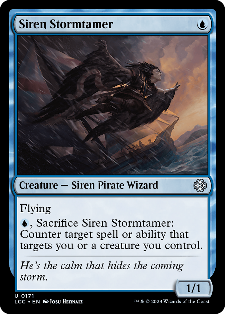 Siren Stormtamer (171) - The Lost Caverns of Ixalan Commander