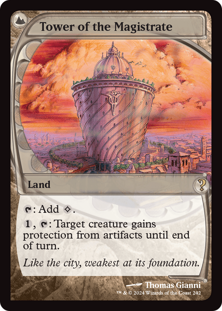 Tower of the Magistrate (Future Sight) (242) Foil - Mystery Booster 2