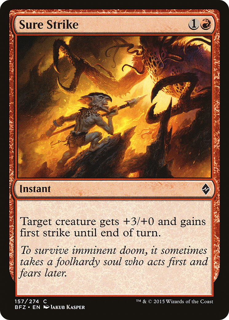 Sure Strike (157) - Battle for Zendikar