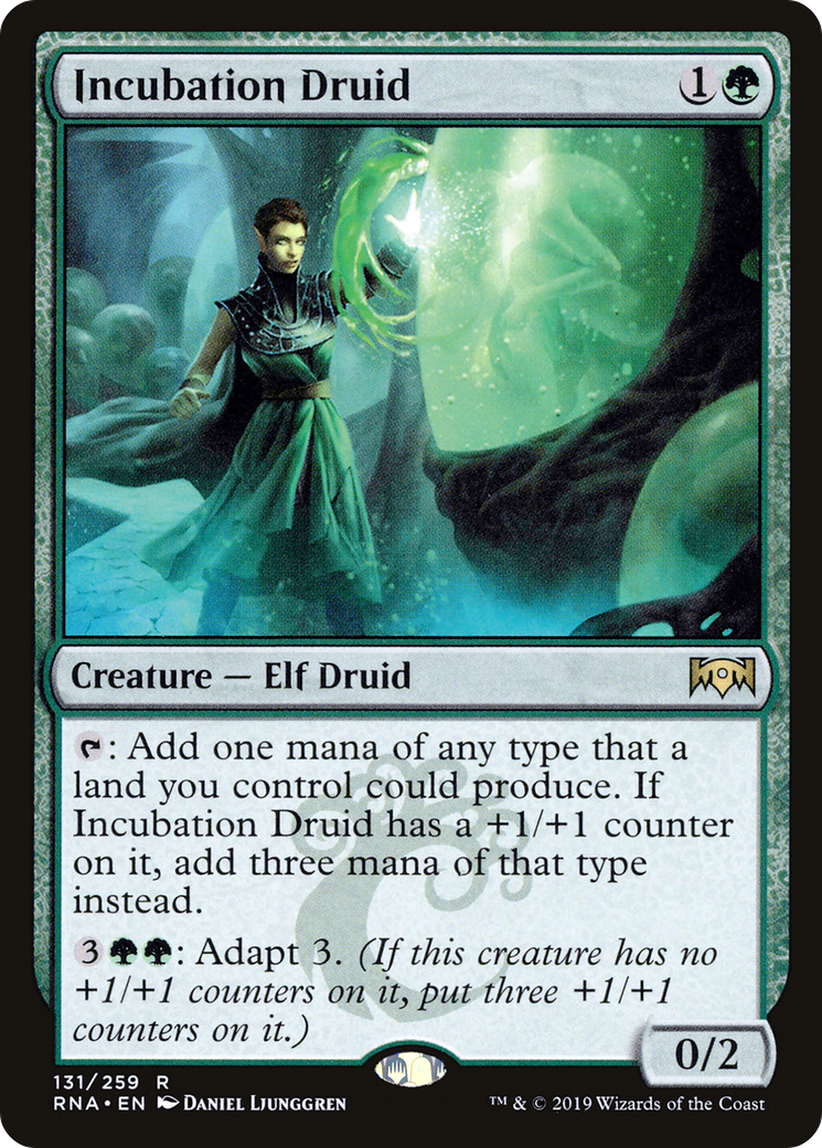 Incubation Druid (131) Foil - Ravnica Allegiance