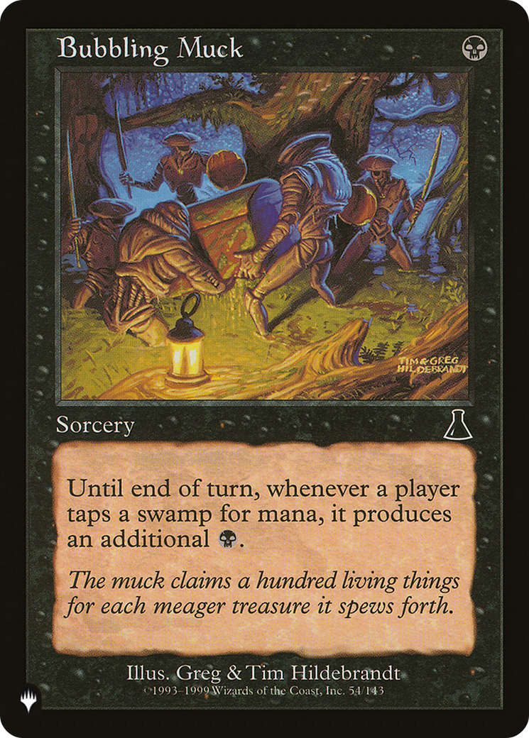 Bubbling Muck (Retro) (UDS-54) - The List