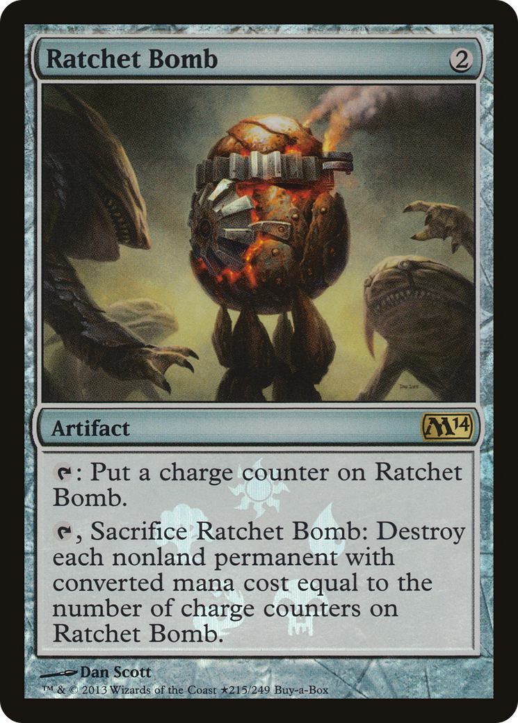 Ratchet Bomb (215) Foil - Magic 2014 Promos
