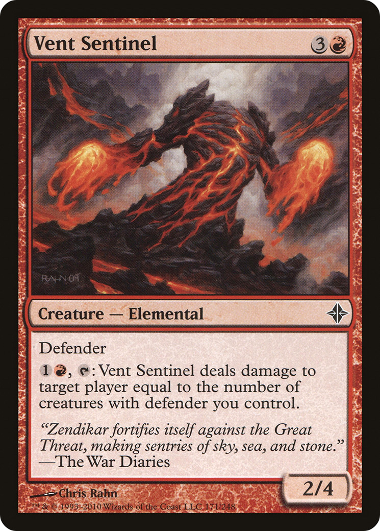Vent Sentinel (171) Foil - Rise of the Eldrazi