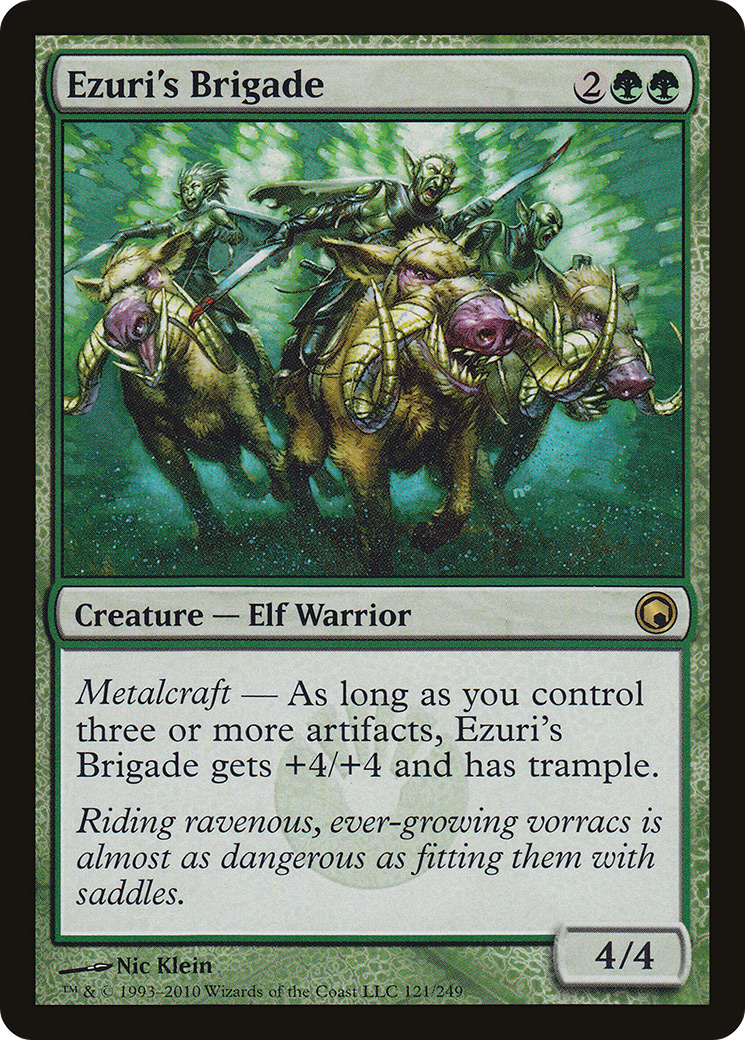 Ezuri's Brigade (121) - Scars of Mirrodin